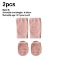 thumbnail image 2 of pares de rodilleras antideslizantes para bebé y calcetines antideslizantes para bebé, unisex, 2 of 5