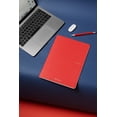 thumbnail image 5 of Fabriano EcoQua Original Staple-Bound Notebook, 8.3" x 11.7", A4, Graph, 40 Sheets, Red, 5 of 6