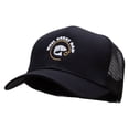 thumbnail image 2 of Reel Great Dad Embroidered Solid Cotton Twill Mesh Prostyle Cap - Black OSFM, 2 of 5