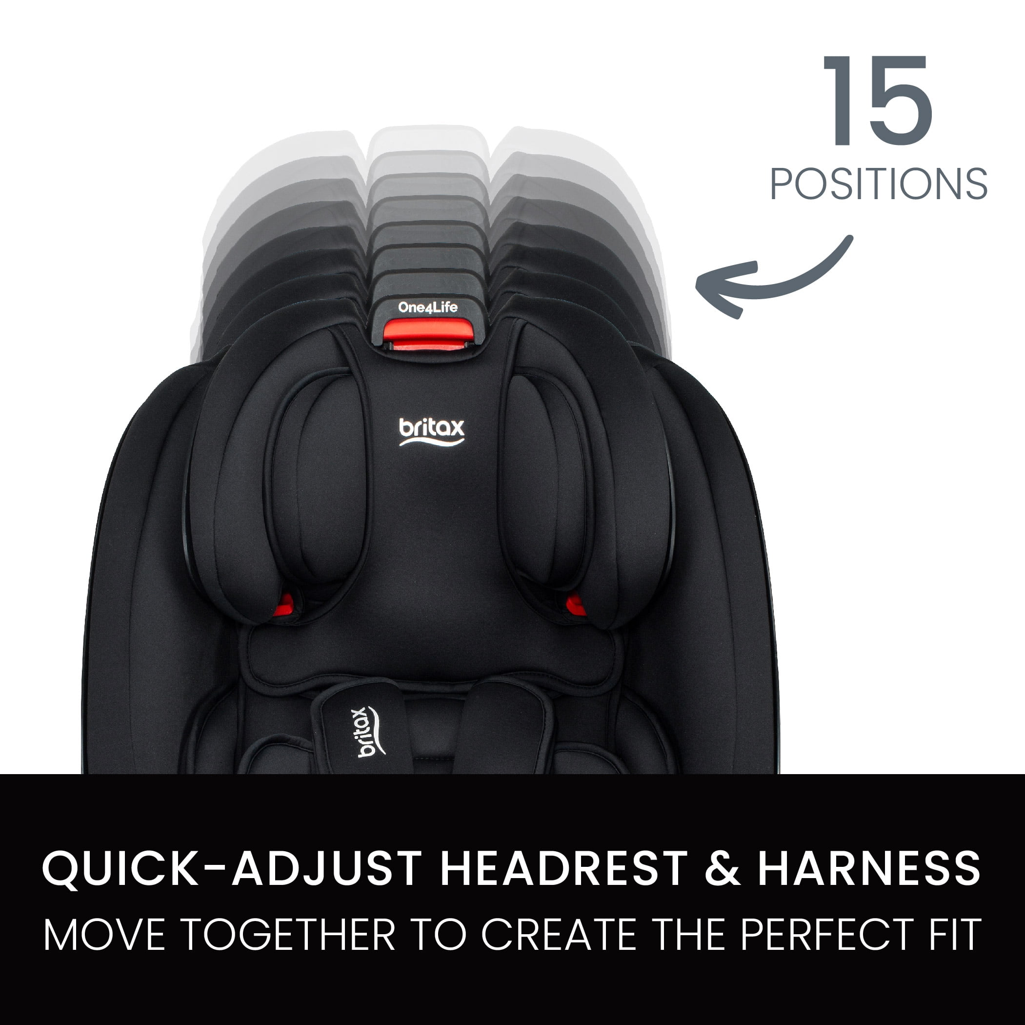 Britax One4Life ClickTight All-in-One Convertible Car Seat, Onyx
