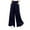 Navy, variant on EDFBUYKRS Women Pants Casual Womens Tall Pants 32 Inseam Spring and Summer Literary and Women's Pants Loose Large Size Wide Leg Pants High Waist Mopping Pants Straight Length Trousers Linen Pants Xl