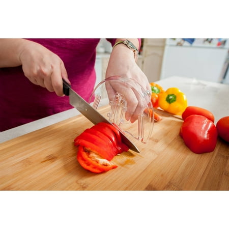 Heavy Duty Rocker Guards - Knife Glider Kitchen Home Hand Finger Guard Protector Shield Chopping Cutting Slicing Peeling Multi Food Cooking Preparation Tool