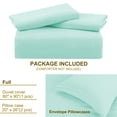 thumbnail image 7 of REGALWOVEN 3 Pieces Duvet Cover Set, Soft Comforter Cover Set Breathable Bedding Quilt Cover Sets with Zipper Closure & Corner Ties Aqua Blue Full, 7 of 7