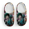 thumbnail image 3 of Kids Slippers My Hero Academia House Slippers Warm Soft Plush Slipper Anti-Slip Winter Fluffy House Shoes for Boys Girls, 3 of 7