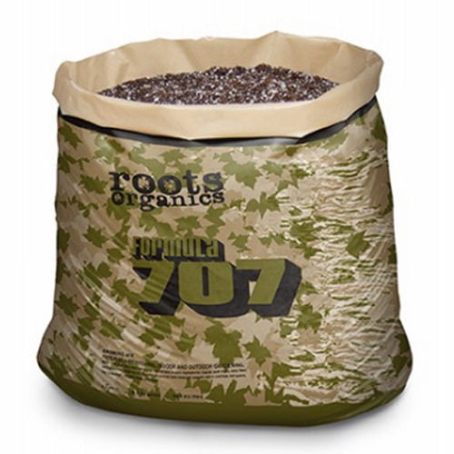 Roots Organic Formula 707 Peat, Compost Coco Garden Potting Soil, 3 Cu
