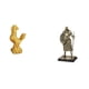 thumbnail image 1 of Escultura de gallo decorativa, figura de resina, estatua de caballero, figura coleccionable de escritorio, ideal para la familia, amigos y la oficina., 1 of 8