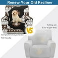 thumbnail image 4 of Kuiaobaty Aztec Print Recliner Chair Cover Large Reclining Sofa Slipcover Easy Installation Recliner Couch Cover Breathable Reclining Slipcover with Elastic Bottom for Pets, 4 of 8