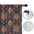 thumbnail image 4 of Pioneer Flower Floral Print Pattern Teens Curtains,Teens Insulated Curtains Set Of 2,Bedroom Essentials,Toddler Room Decor 42"x63", 4 of 5