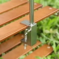 thumbnail image 1 of Soporte De Soporte De Fijación De Luz De Camping Soporte de luz plegable para acampar Soporte de lámpara ajustable (gancho plateado en forma de C) Likrtyny Para Estrenar, 1 of 9