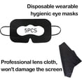 thumbnail image 6 of 7 in 1 Silicone Cover Compatible with Meta/Oculus Quest 3 Accessories, VR Silicone Headset Controller Shell, Eyes, Face, Touch Controller Grip Case & Lens Cover, 6 of 11
