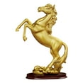 thumbnail image 1 of Estatua de caballo al galope creativa Escultura Figura Animal Resina Arte Feng Shui para B, 1 of 8