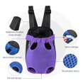 thumbnail image 5 of Bolsa de malla para perros, mochila de viaje para exteriores, transpirable, portátil, para perros, gatos, mochila para mascotas, bolsa de transporte para gatos, 5 of 5
