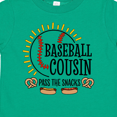 thumbnail image 4 of Inktastic Baseball Cousin Pass the Snacks Boys or Girls Toddler T-Shirt, 4 of 5