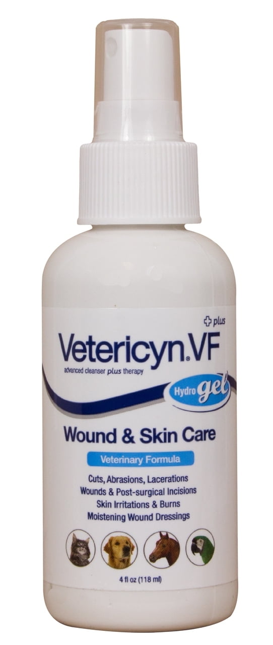 Vetericyn VF Wound & Skin Care HydroGel Spray (4 oz)