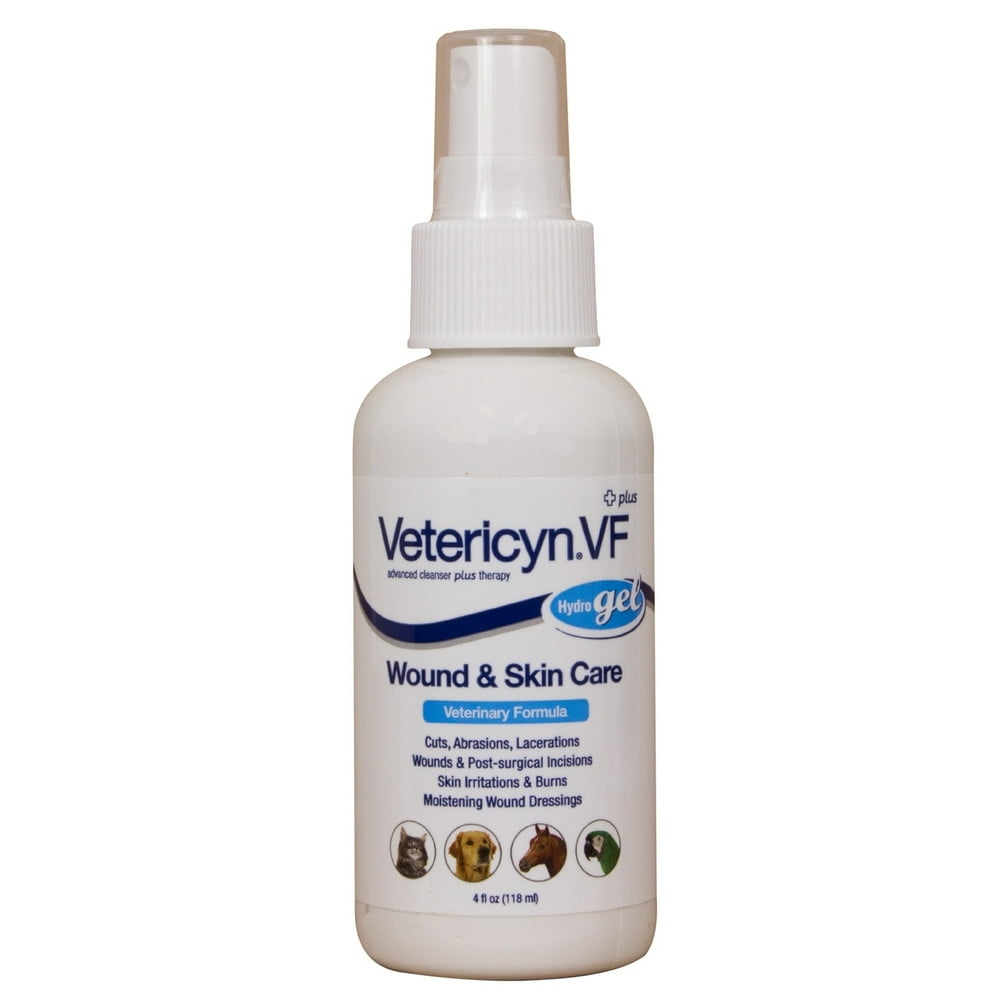 Vetericyn VF Wound & Skin Care HydroGel Spray (4 oz)