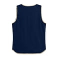 thumbnail image 7 of Tumotour Summer Tank Top for Men's Solid Color Linen Blouse Sleeveless Crew Neck Button Casual Sports T-shirt Top, 7 of 7