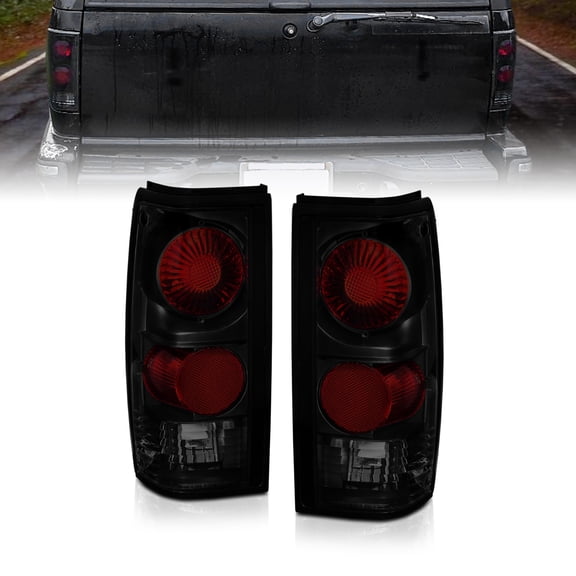 AmeriLite CHEVY S-10/GMC SONOMA 82-93 TAIL LIGHTS DARK SMOKE