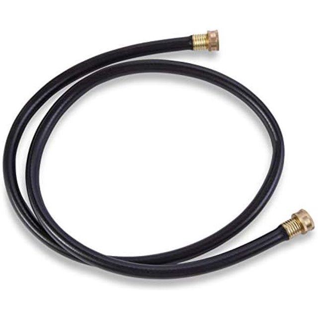 Double Female Connector Leader Hose, Black Model 502G