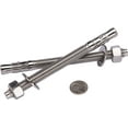 thumbnail image 4 of 1/2"x6" Stainless Wedge Anchor (5pc), 18-8 Stainless Steel Corrosion Resistant Commercial Grade Washers and Nuts Included Choose Size by Bolt Dropper, 4 of 7