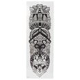 thumbnail image 2 of Etiqueta engomada natural del tatuaje, etiqueta engomada natural del tatuaje temporal pegatinas del tatuaje parche pegatinas del tatuaje del brazo confiables y duraderas, 2 of 9