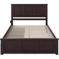 thumbnail image 3 of Leo & Lacey Madison Queen Platform Bed  & Storage Drawers in Espresso, 3 of 6
