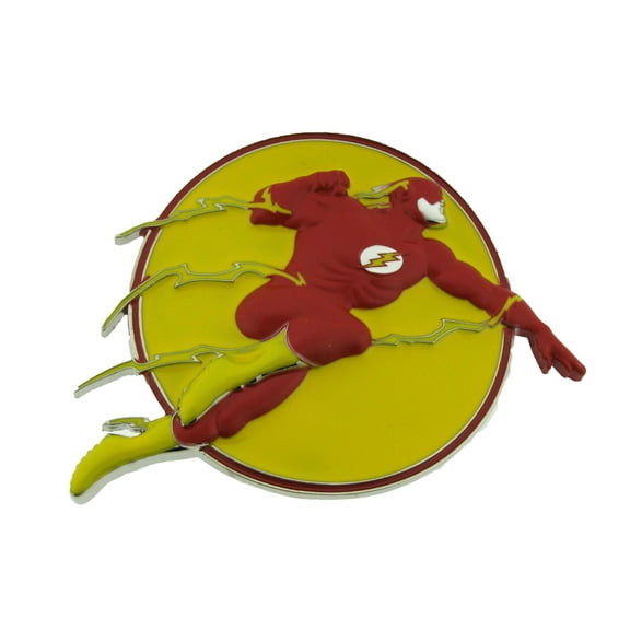 The Flash Comics Logo Belt Buckle Halloween Costume Metal Fashion Youth Unisex