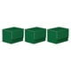 thumbnail image 1 of Caja de almacenamiento de tarjetas comerciales Vogacara organizador de gran capacidad 3piezas Verde, 1 of 6