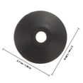 thumbnail image 2 of BEADCEST 10Ud Arandelas Cónicas Negras De Goma Para Tornillos De Inodoro Con Duradero Y, 2 of 8