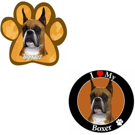 - Bundle: Two (2) Cropped Boxer Magnets