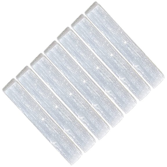 Natural Solution Selenite Crystal Sticks, Crystal for Decoration and Gifts, 2 lbs - White