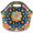 Multicolour 2, variant on Herdesigns Mexican Talavera Ceramic Tile Insulated Neoprene Lunch Bag for Women Men Lunch Box Washable Reusable Lunch Tote Lightweight Lunch Handbag for Work Outdoor Picnic