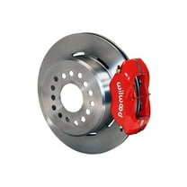 Wilwood 140-7148-R Forged Dynalite Pro Rear 12.19" Big Brake Kit With Red Calipers, Compatible with 1993-1997 Camaro and Firebird