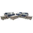 thumbnail image 1 of Coast 7 Piece Outdoor Wicker Patio Furniture Set in Navy, 1 of 2
