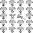 thumbnail image 1 of 20pcs Kitchen Cabinet Knobs Pulls, Brushed Nickel Cabinet Knobs, Drawer Dresser Handles Cupboard Door Heavy Knobs, Kitchen Cabinet Hardware Wit, 1 of 3