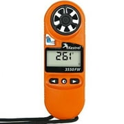 Kestrel 3550FW Fire Weather Meter, Safety Orange, Measures 4.8 x 1.9 x 1.1 in / 12.2 x 4.8 x 2.8 cm, 3.6 oz / 102 g (including slip-on cover)