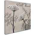 thumbnail image 2 of Trademark Fine Art "Flowering Herbs III" Canvas Art by Color Bakery, 2 of 3