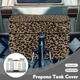 thumbnail image 3 of Yuyamidu Leopard Print Propane Tank Cover for RV Trailer, All Weather Protection Propane Tank Protection, Double 20lb Gas Cylinder Cover for RV, Travel Trailer, Camper, 3 of 8