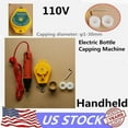 thumbnail image 2 of Handheld Electric Bottle Capping Machine Screw Capper Sealing Machine Red 110V, 2 of 4