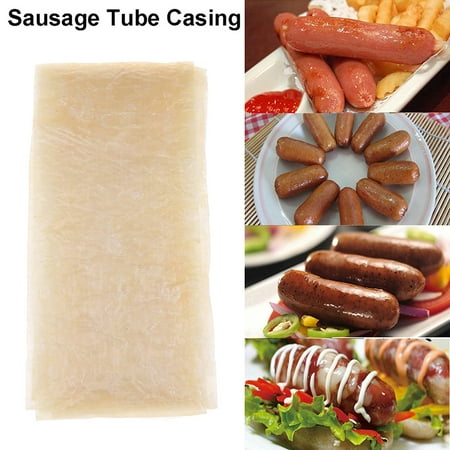 

HATISS 50mm Edible Sausage Packaging Tool Sausage Tube Casing for Sausage Maker