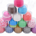 thumbnail image 2 of ACDANC 2026 New 100Pcs Cake Box Suitable for Bulk Commercial Use Mini Muffin Liners Odorless Creative Diy Cupcake Liners for Baking Parties Home Foundation Cake, 2 of 6