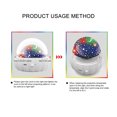 thumbnail image 3 of Tignapoo USB Rechargeable Starry Night Projector with 360° Rotation, Moonlight Shade, White/Blue Options, Compact Design for Baby Rooms, 3 of 6