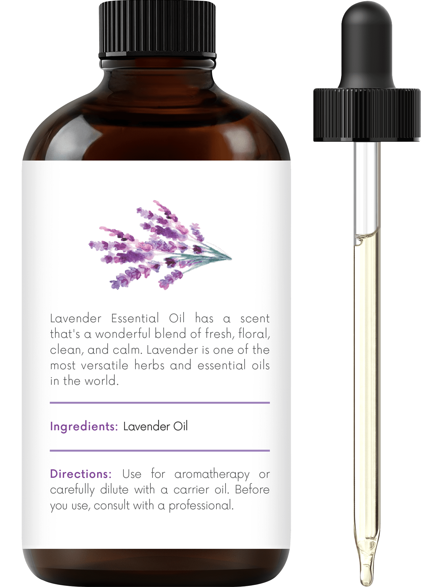 Handcraft Blends Lavender Essential Oil - 100% Pure and Natural - Premium Grade Essential Oil for Diffuser and Aromatherapy - 1 Fl Oz