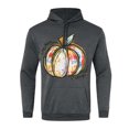 thumbnail image 4 of MITCOWBOYS Chandails à Capuchon pour Hommes Automne Manches Longues Sweat à Capuche Imprimé Halloween Graphique 3TG (Gris), 4 of 4