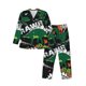 thumbnail image 1 of Fotbe Dinosaur Skeleton Pijama de Hombre con Estampado de Manga Larga, Conjunto de 2 Piezas, Ropa de Dormir Suave y Cómoda con Bolsillos-Medium, 1 of 7