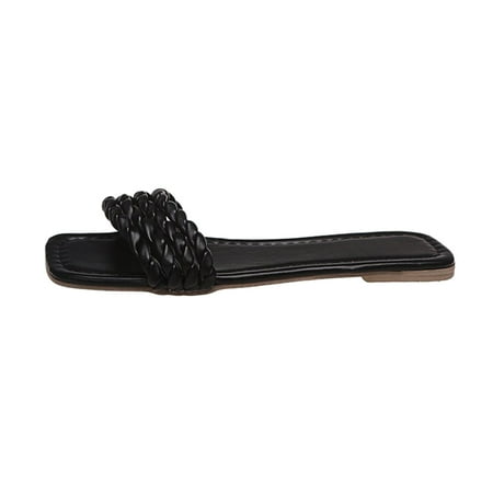 

Cptfadh Slippers For Women Shoes Women s Fashion Summer Multicolor Large Size Flat Sandals And Slippers