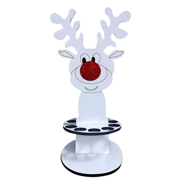 Árbol de Navidad de madera hecho a mano, soporte de dinero único para amigos, regalo divertido
