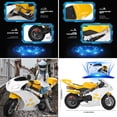 thumbnail image 6 of ﻿ Happydeer 49cc Kids Dirt Bike, Mini Motorcycle, 2-Stroke Gas Powered Off Road Trail Bike, Dual Disc Brakes and Hydraulic Shock Absorption, Max Speed 20Mph, Dual Headlights, 6 of 6