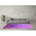thumbnail image 3 of Ahgly Company Indoor Rectangle Medallion Purple Traditional Area Rugs, 2' x 4', 3 of 4