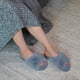 thumbnail image 5 of Chanclas cálidas pelo cruzado gris 38 39, 5 of 5
