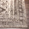 thumbnail image 3 of Livabliss Lavadora Vintage Washable Area Rug,5'3" x 7',Grey, 3 of 8